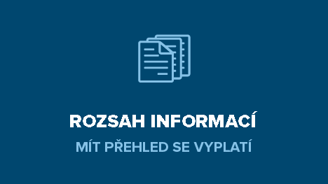 rozsah informací